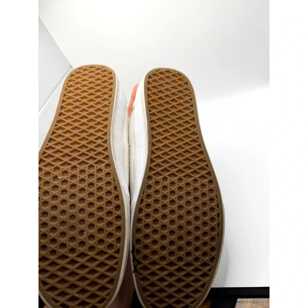 Vans Chukka Low Men 13 Sneaker Marshmallow Natural White Canvas Skateboard Shoes